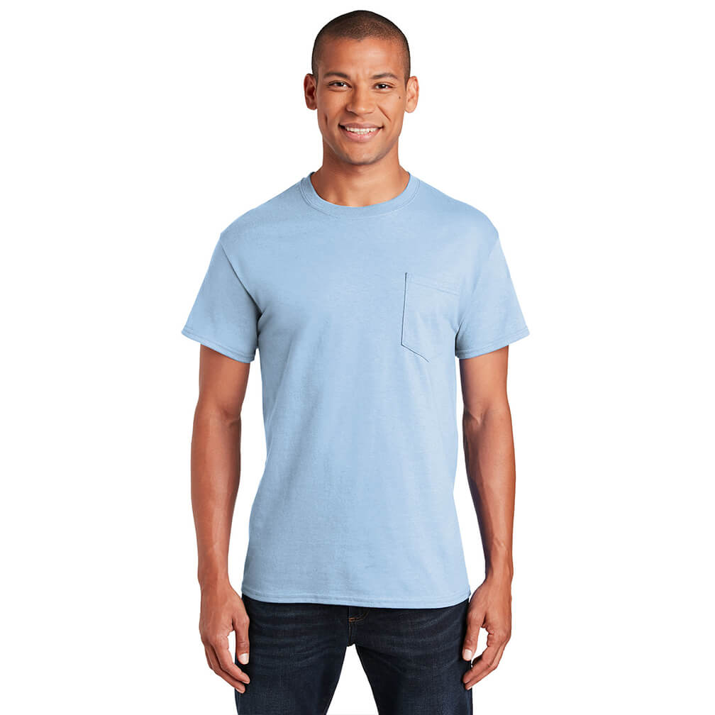 Gildan ® - Ultra Cotton ® 100% Cotton T-Shirt with Pocket