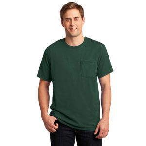 JERZEES ® - Dri-Power ® Active 50/50 Cotton/Poly Pocket T-Shirt