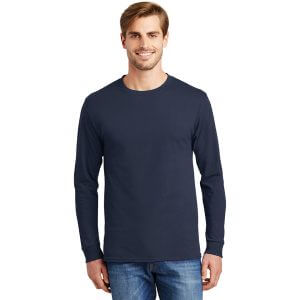 Hanes ® - Tagless ® 100% Cotton Long Sleeve T-Shirt 5586