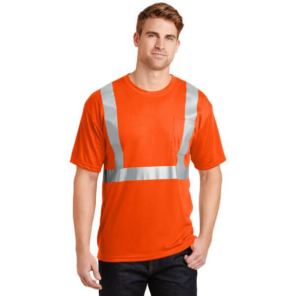 CornerStone ® - ANSI 107 Class 2 Safety T-Shirt CS401