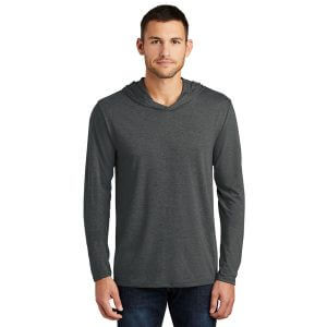 District Made ® Mens Perfect Tri ® Long Sleeve Hoodie DM139