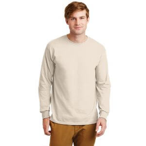 Gildan ® - Ultra Cotton ® 100% Cotton Long Sleeve T-Shirt G2400