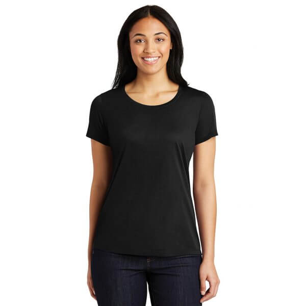 Sport-Tek ® Ladies PosiCharge ® Competitor ™ Cotton Touch ™ Scoop Neck Tee LST450