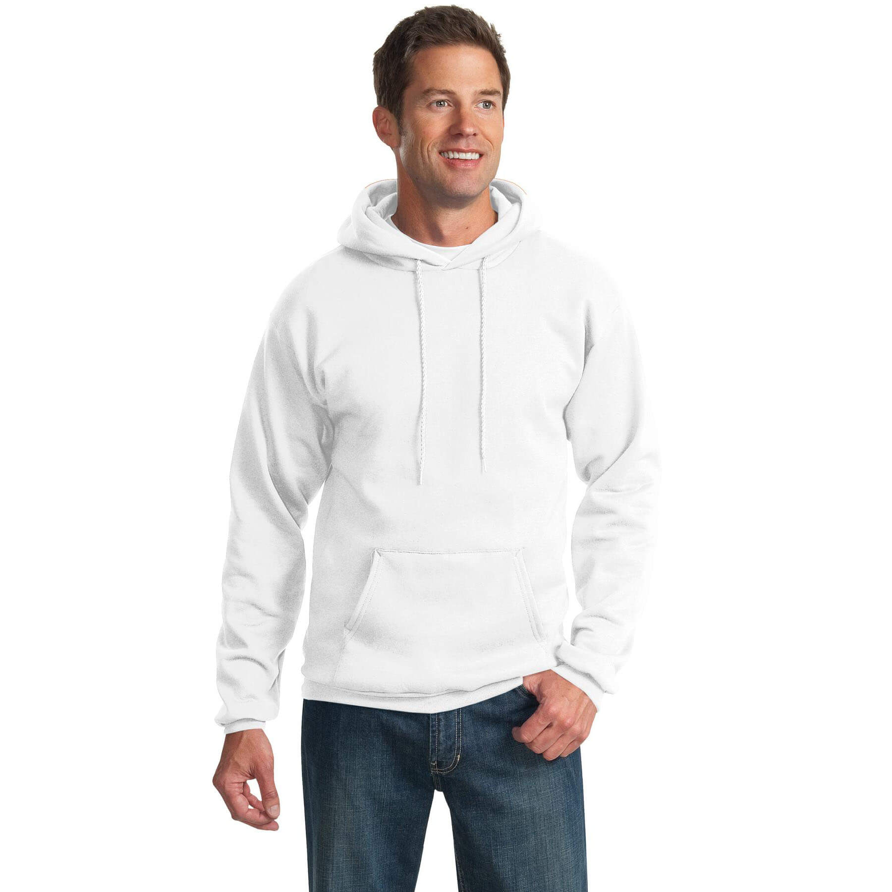 Port & Company ® Tall Essential Fleece Pullover Hooded Sweatshirt ...