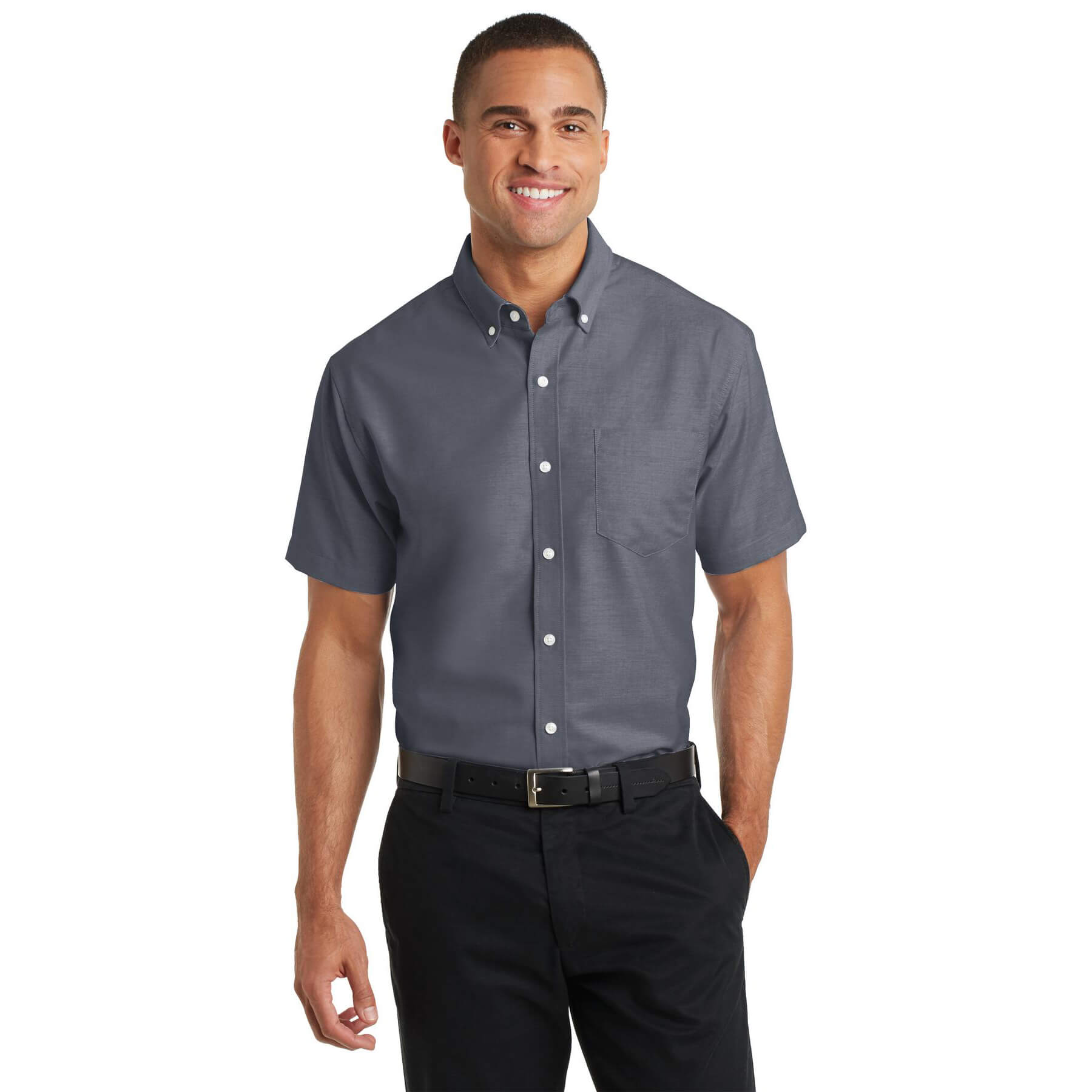 Port Authority ® Short Sleeve SuperPro ™ Oxford Shirt - Phelps USA