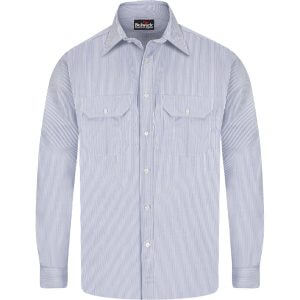 Striped Uniform Shirt - EXCEL FR® - 7 oz.