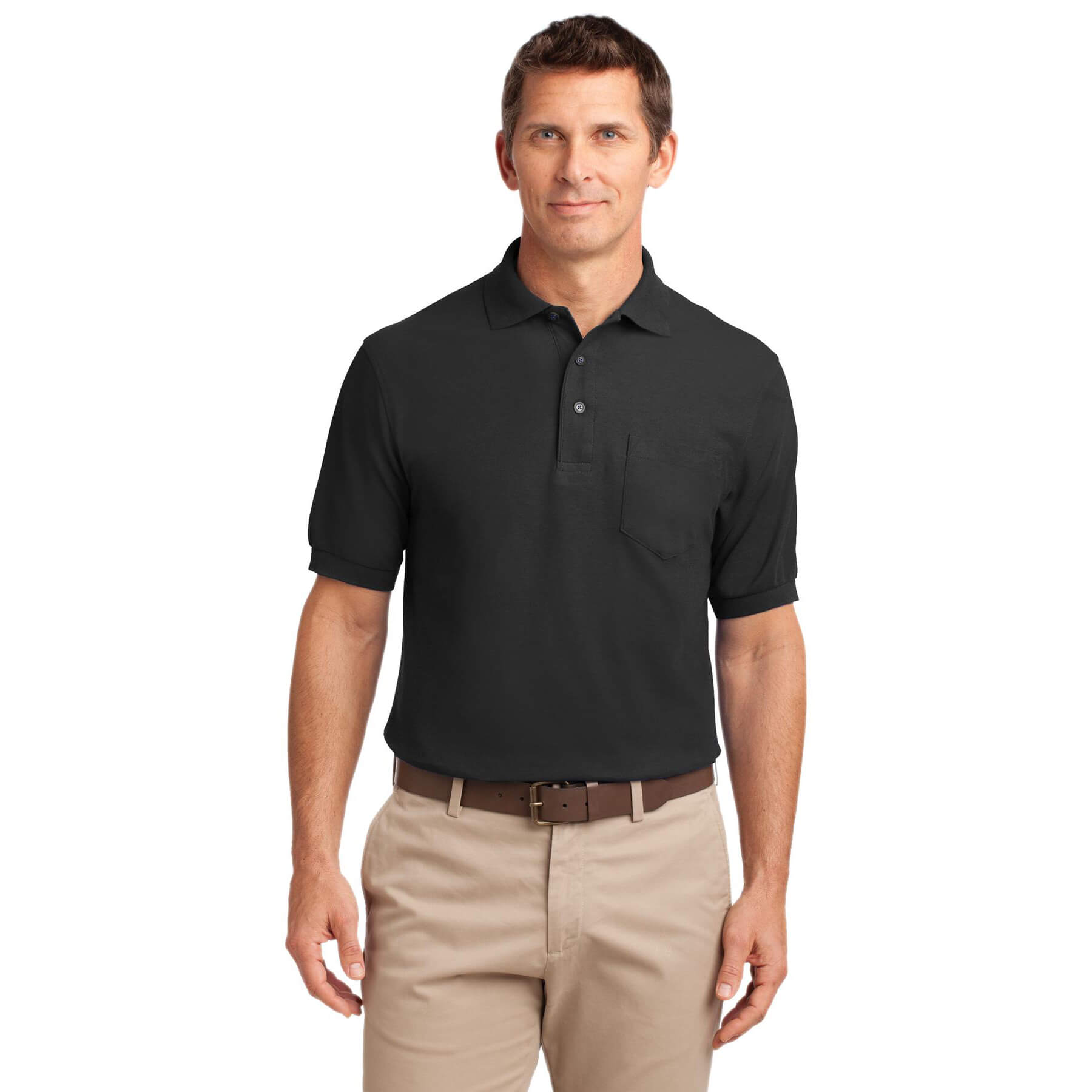 Port Authority ® Tall Silk Touch™ Polo with Pocket - Phelps USA