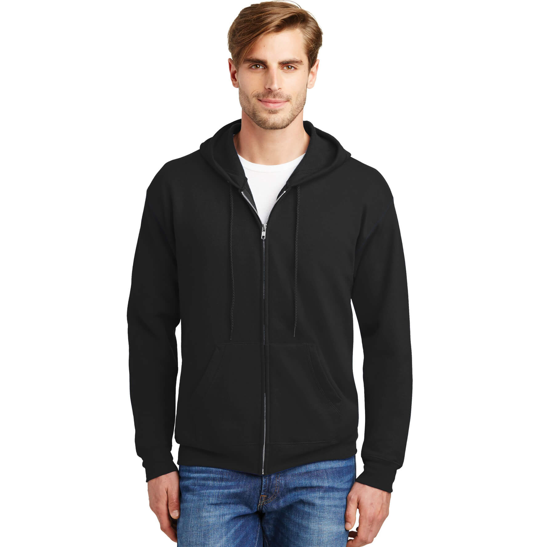 Hanes ® - EcoSmart ® Full-Zip Hooded Sweatshirt - Phelps USA