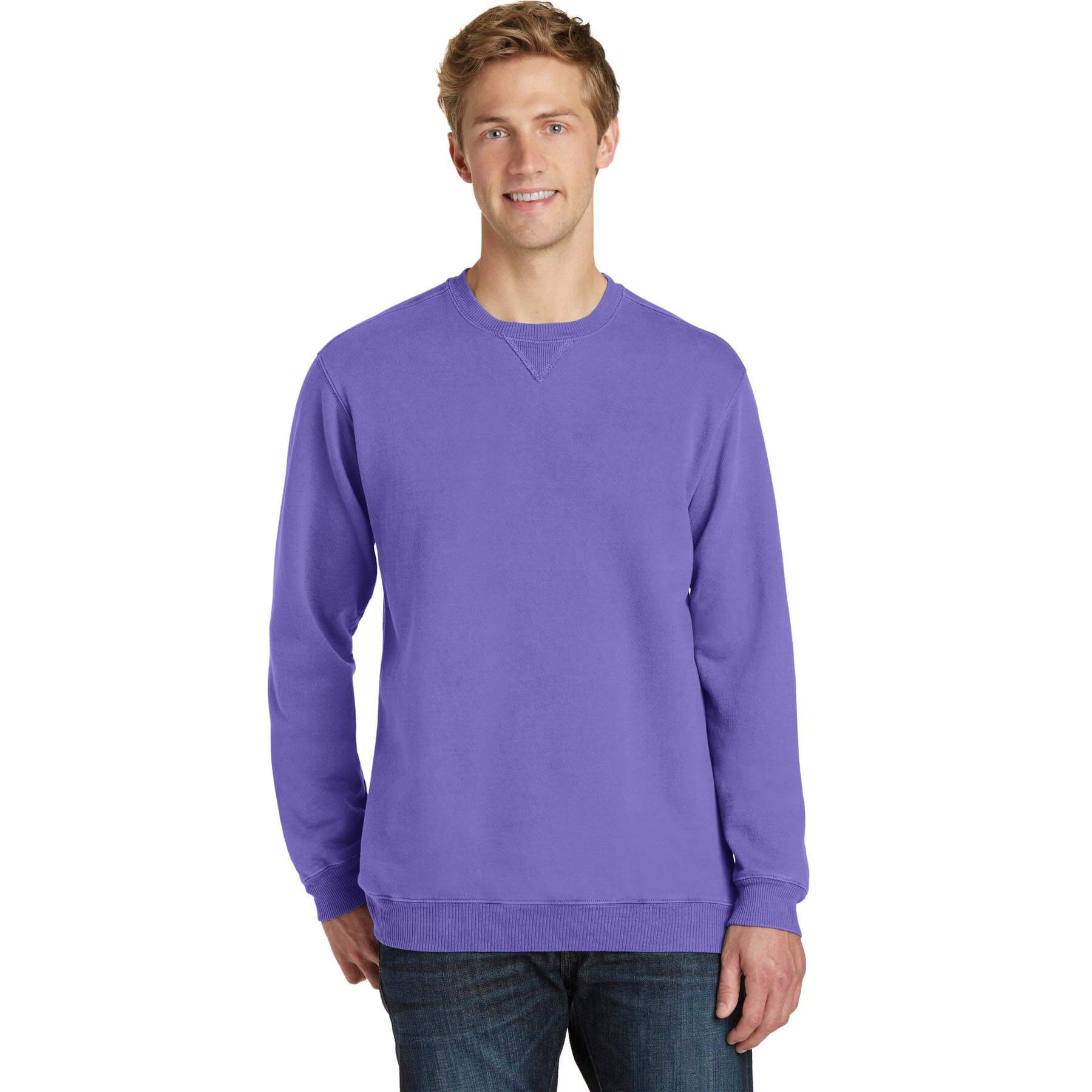 Port & Company ® Pigment-Dyed Crewneck Sweatshirt - Phelps USA