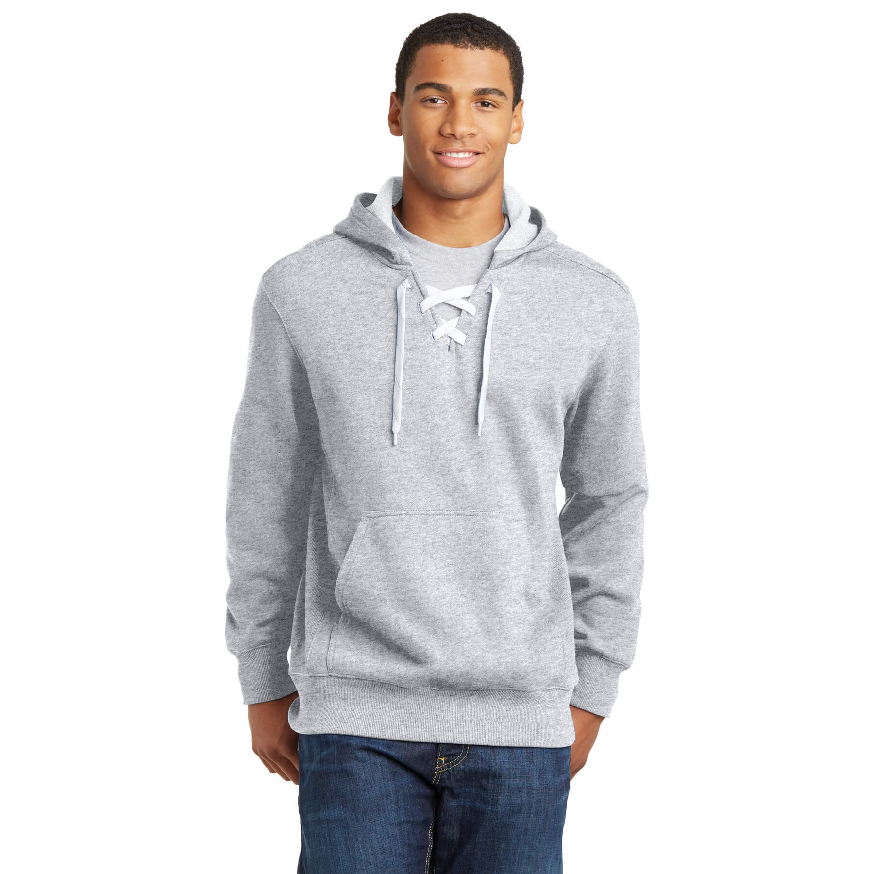 Sport-Tek ® Lace Up Pullover Hooded Sweatshirt - Phelps USA