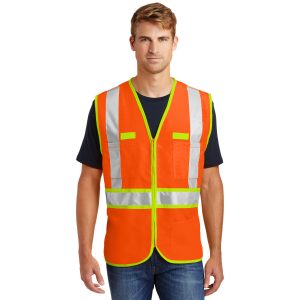 CornerStone® - ANSI 107 Class 2 Dual-Color Safety Vest CSV407