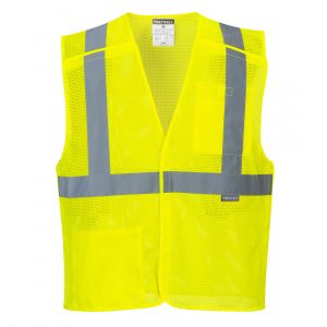 Economy Mesh Breakaway Vest Yellow