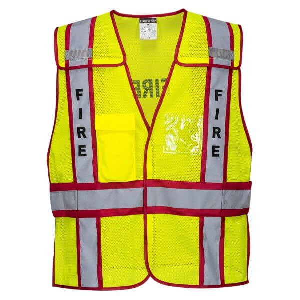 Public Safety Vest Yellow/Red