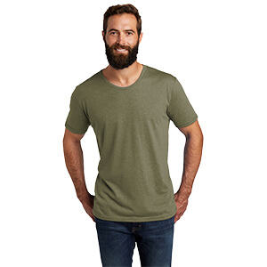 Allmade® Unisex Tri-Blend Tee Olive You Green