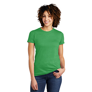 blank womens green t shirt