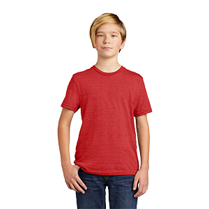 Allmade® Youth Tri-Blend Tee Rise Up Red