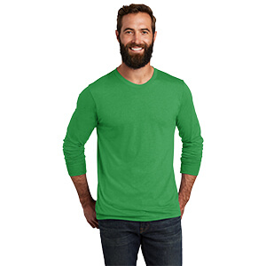 Allmade® Unisex Tri-Blend Long Sleeve Tee Enviro Green