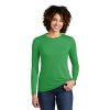 Allmade® Women’s Tri-Blend Long Sleeve Tee Enviro Green