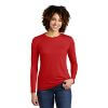 Allmade® Women’s Tri-Blend Long Sleeve Tee Rise Up Red