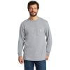 Carhartt ® Workwear Pocket Long Sleeve T-Shirt Heather Grey