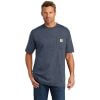 Carhartt ® Workwear Pocket Short Sleeve T-Shirt Dark Cobalt Blue Heather