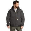 Carhartt ® Quilted-Flannel-Lined Duck Active Jacket Gravel
