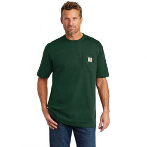 Carhartt ® Tall Workwear Pocket Short Sleeve T-Shirt Hunter Green
