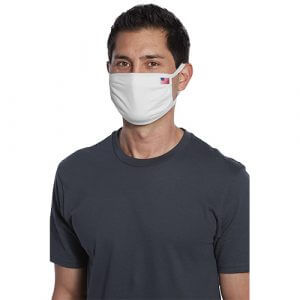 Port Authority® All-American Cotton Knit Face Mask (5 pack) White