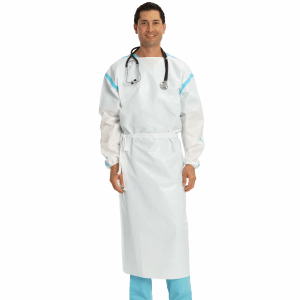 Disposable Isolation Gown Front