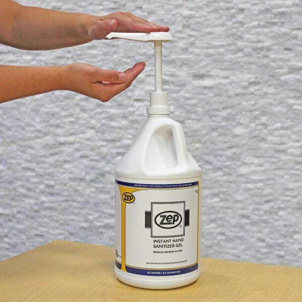 Zep instant Hand Sanitizer Gel (4/CS) - Phelps USA