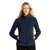 Port Authority Ladies Ultra Warm Brushed Fleece Jacket Insignia Blue/ River Blue