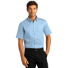 Port Authority Short Sleeve SuperPro React Twill Shirt Cloud Blue