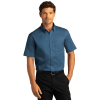 Port Authority Short Sleeve SuperPro React Twill Shirt Regatta Blue