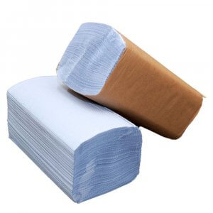 Heavy-Weight Blue Windshield Towel 2 Ply