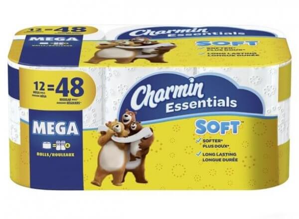 Charmin Essentials Soft Bathroom Tissue Mega Roll