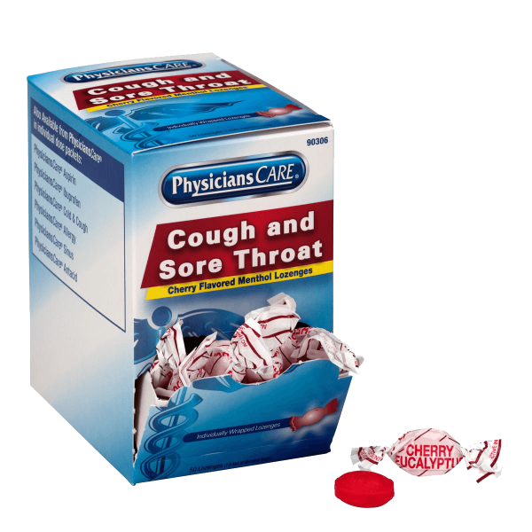 cough and sore throat lozenges