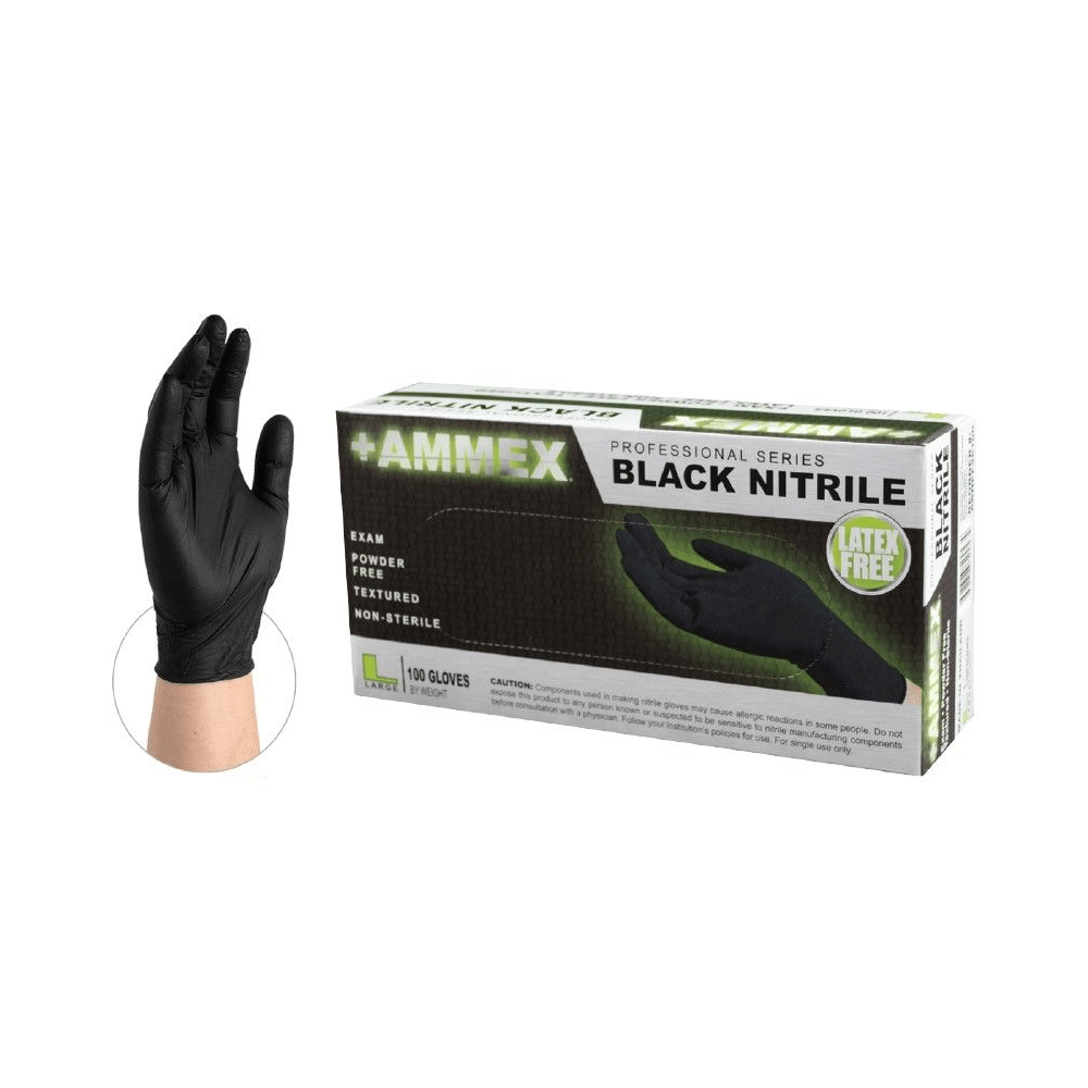 Black Nitrile gloves
