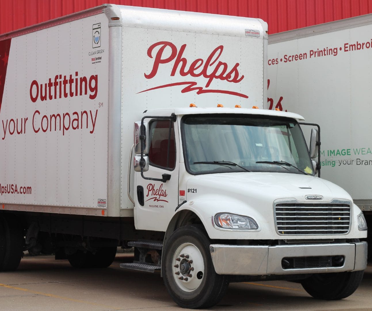 Phelps Uniform delivery truck