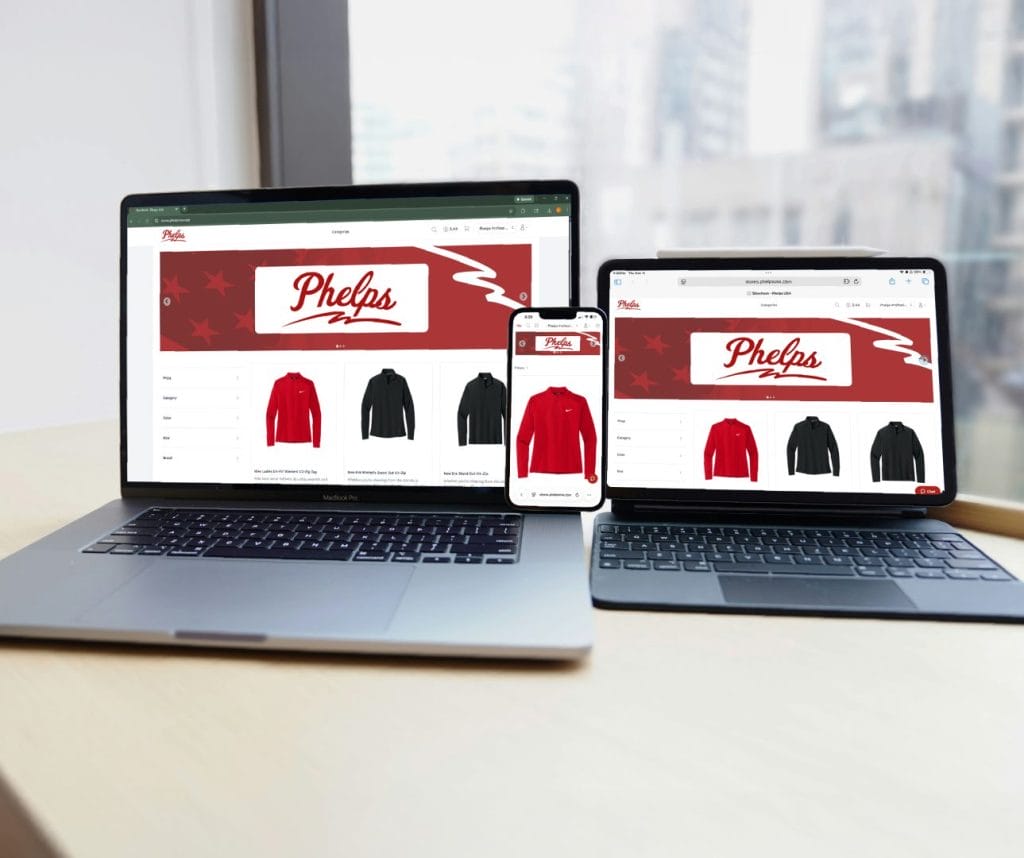 Create your custom webstore with accessibility from all devices