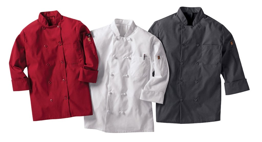 Chef coats to keep your team professional.